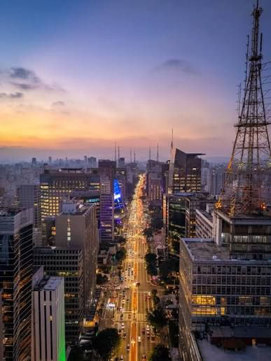 Fotografia da cidade utilizada na apresentação